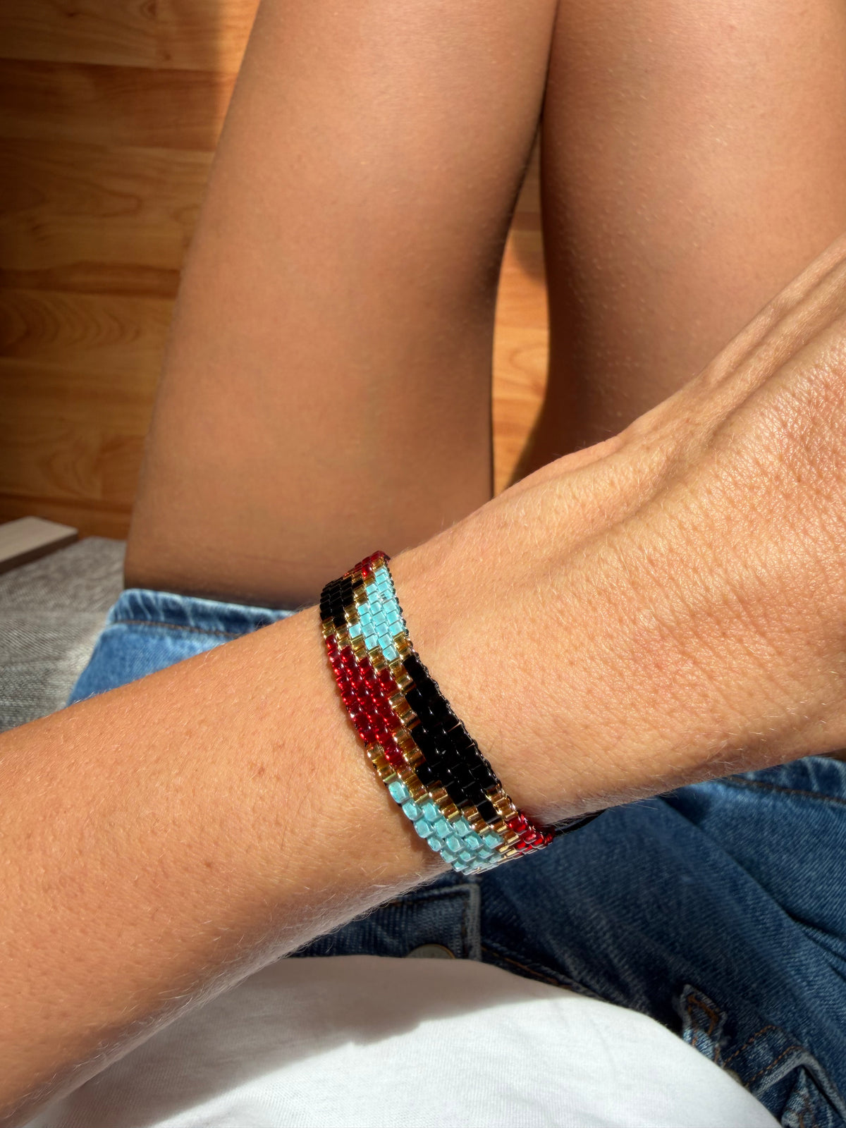 Pulsera geométrica Miyuki - 2