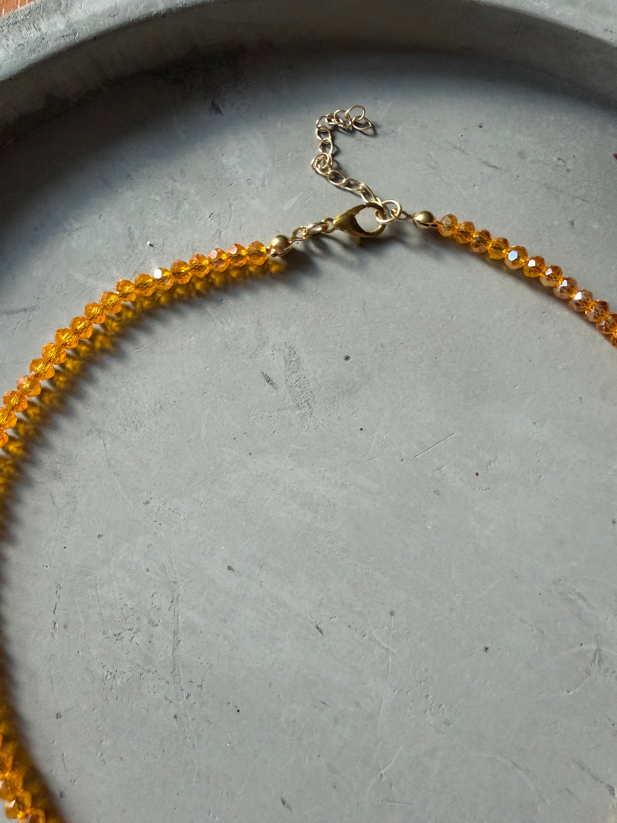Collar con colgante de cristal de Murano-2