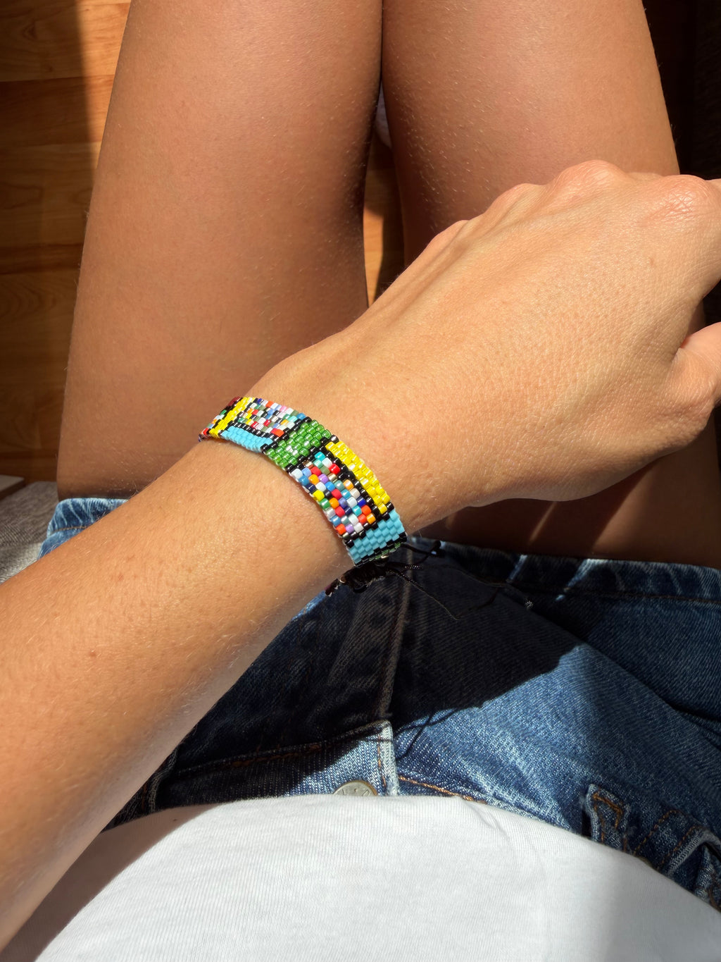 Miyuki Rainbow Armband