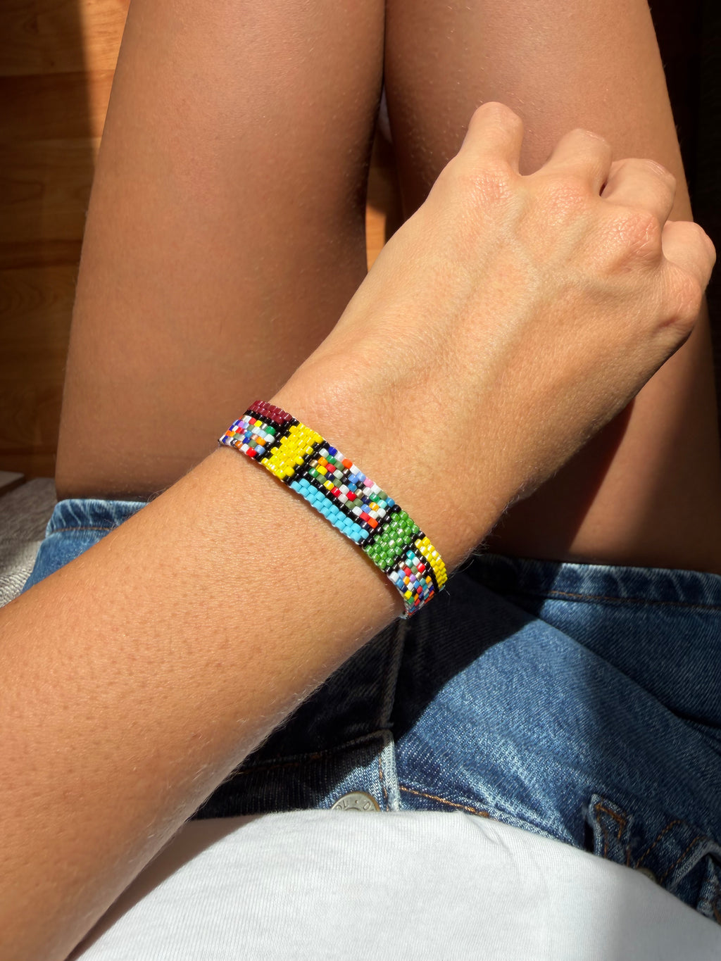 Miyuki Rainbow Armband