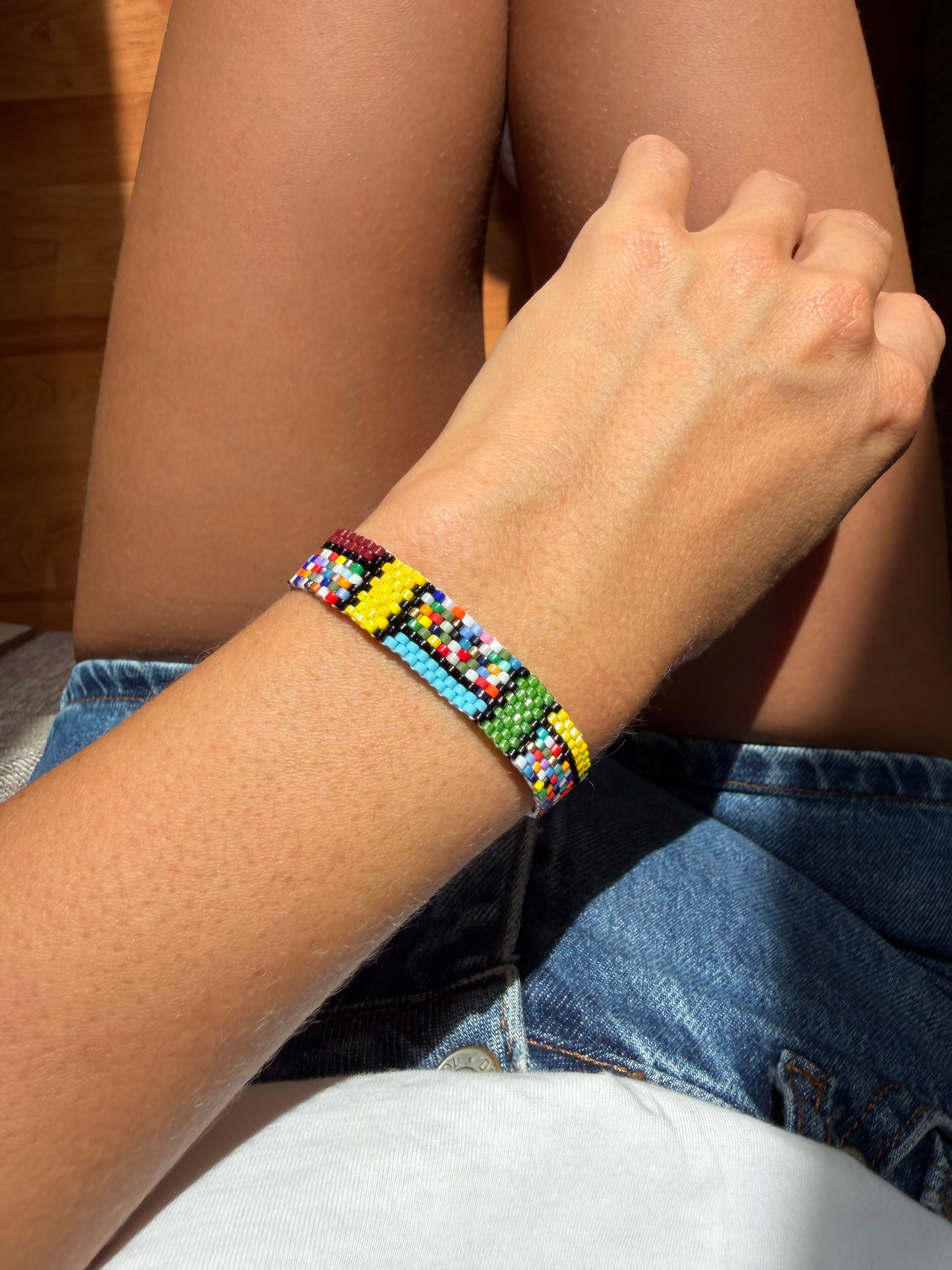 Miyuki Rainbow Armband