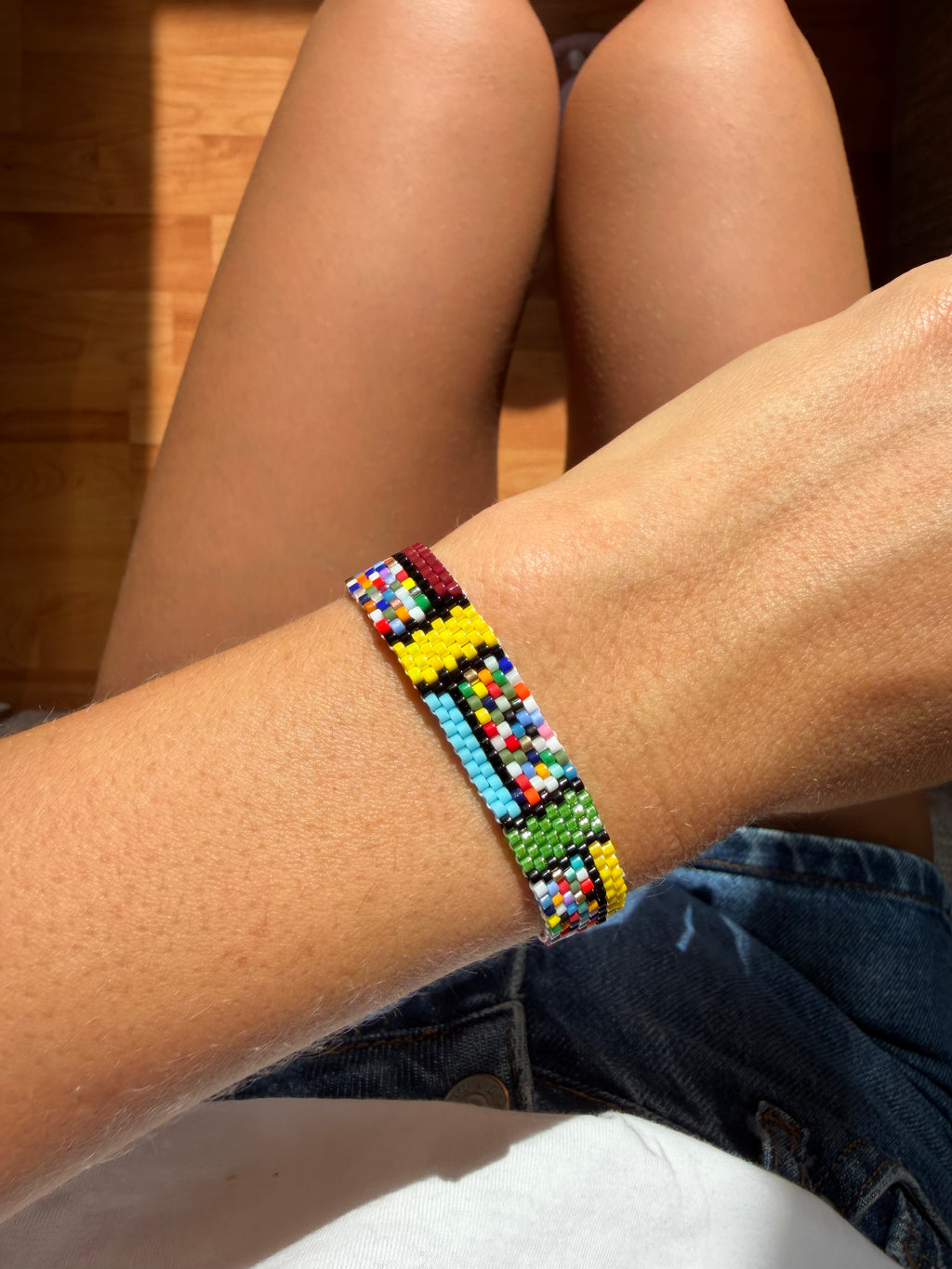 Miyuki Rainbow Armband
