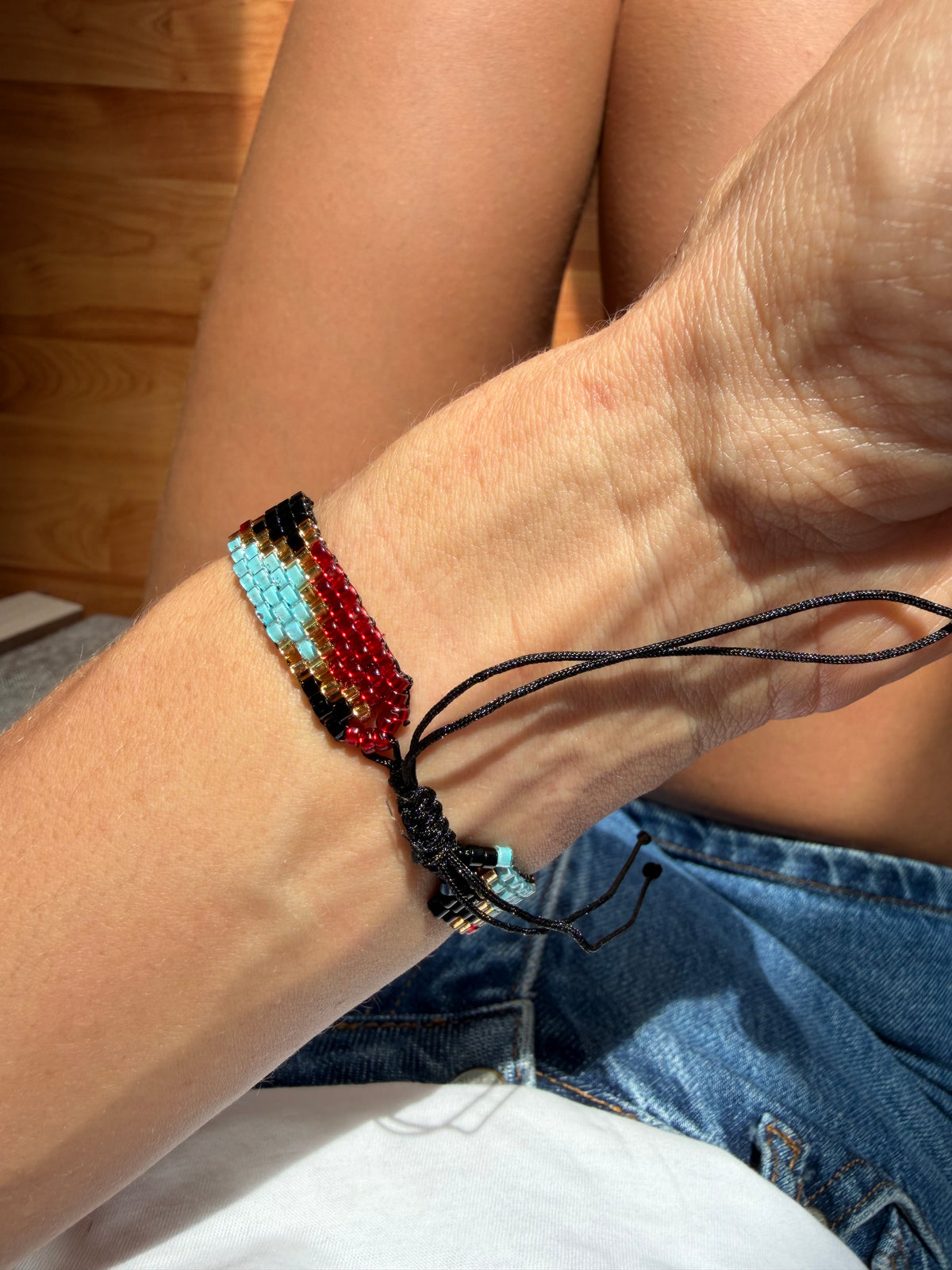 Pulsera geométrica Miyuki - 2