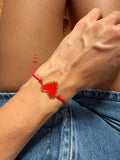Handgemachtes Miyuki Herz Armband