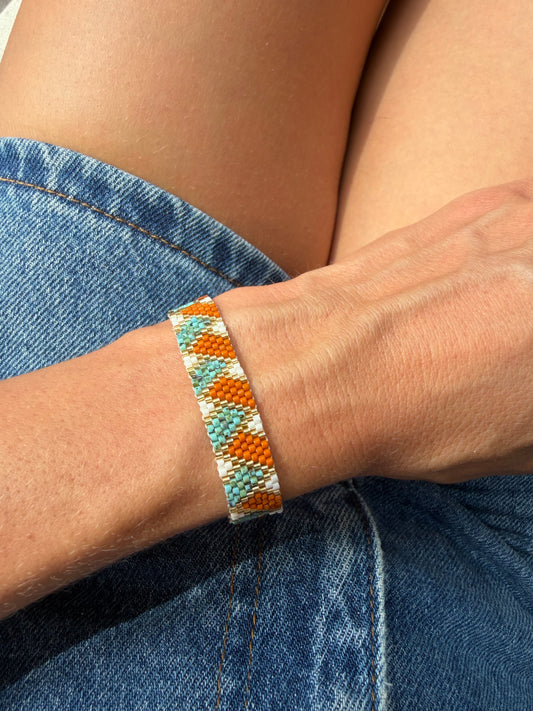 Geometrisches Miyuki-Armband - 4