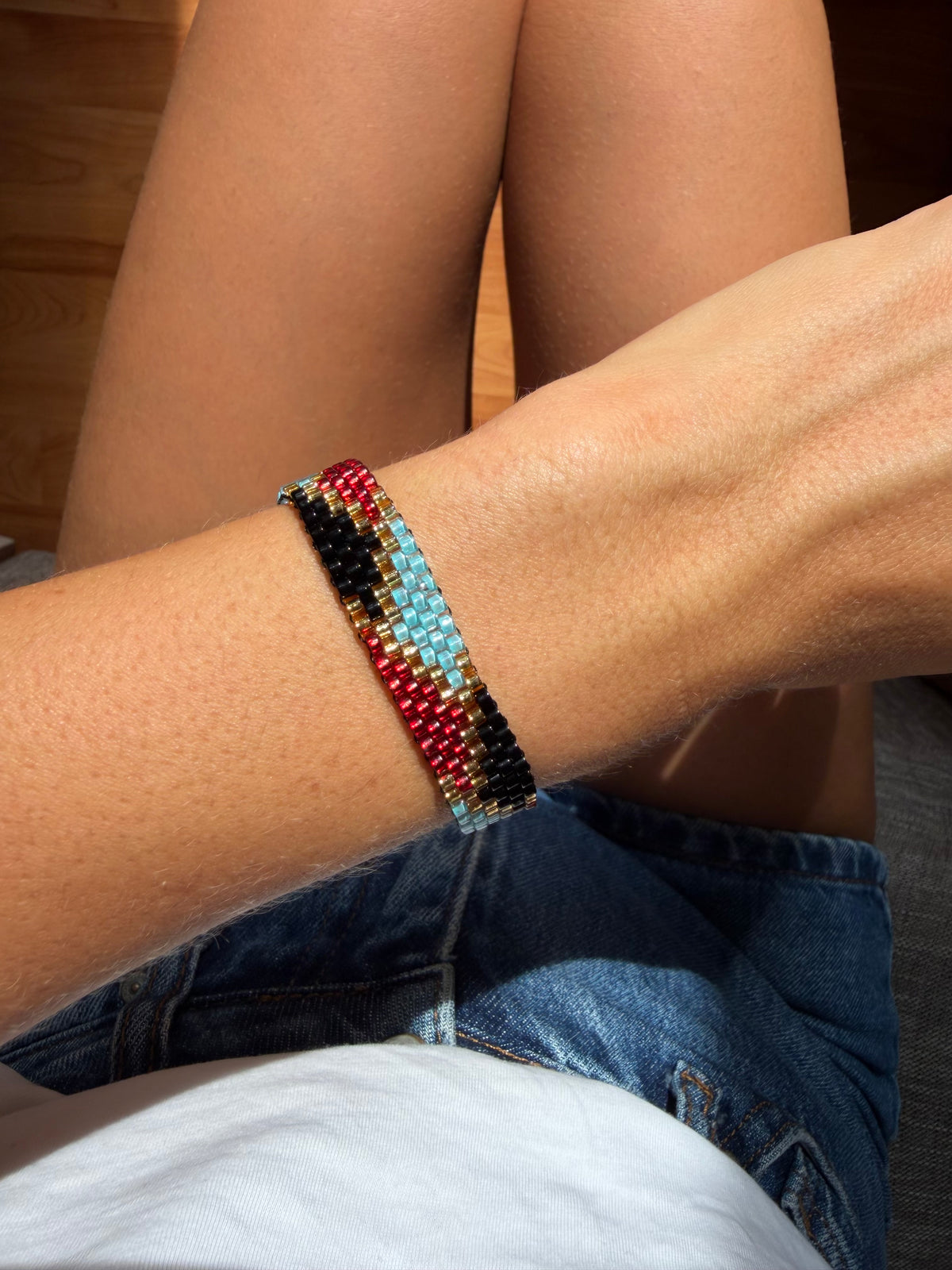 Pulsera geométrica Miyuki - 2