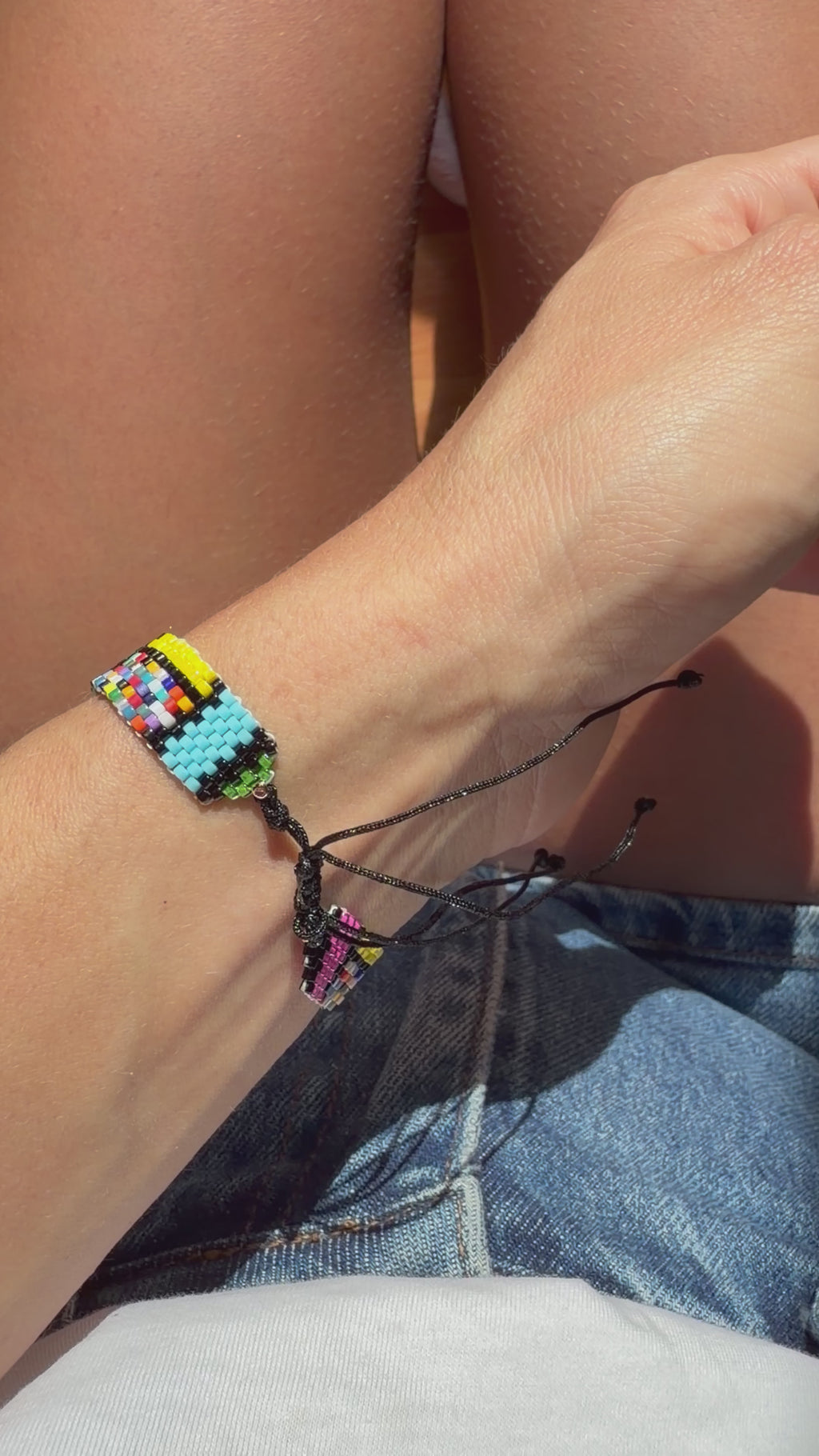 Miyuki Rainbow Armband